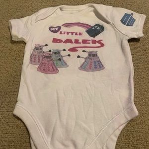 Dr who themed onesie